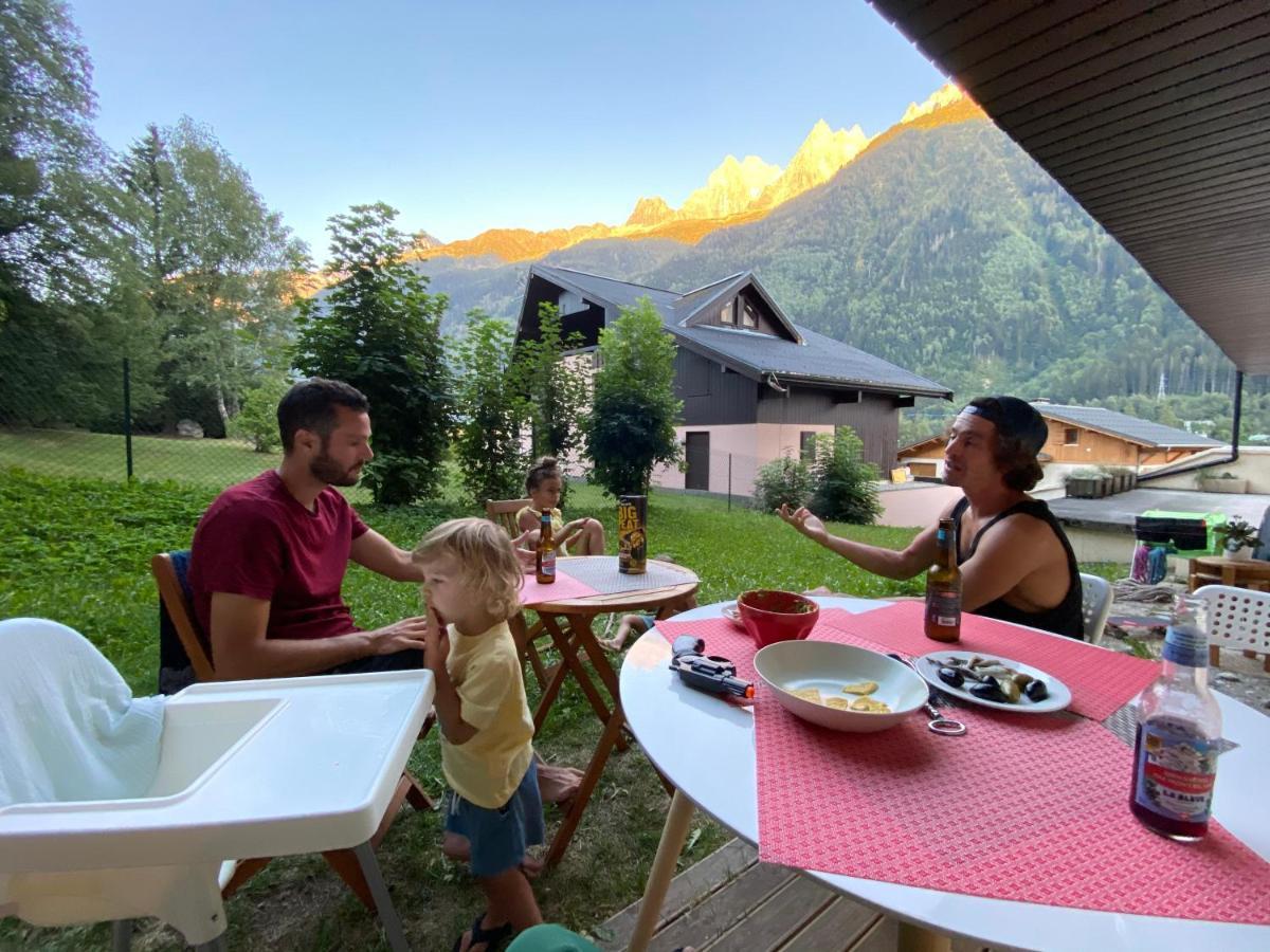 Chamonix Studio Jardin Buitenkant foto