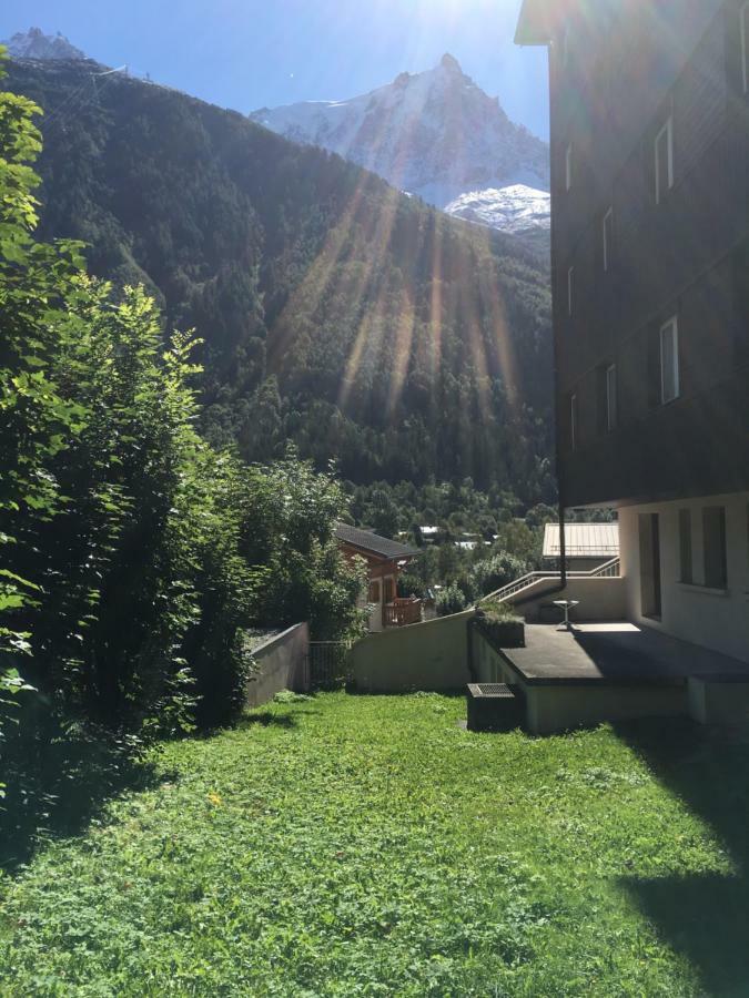 Chamonix Studio Jardin Buitenkant foto