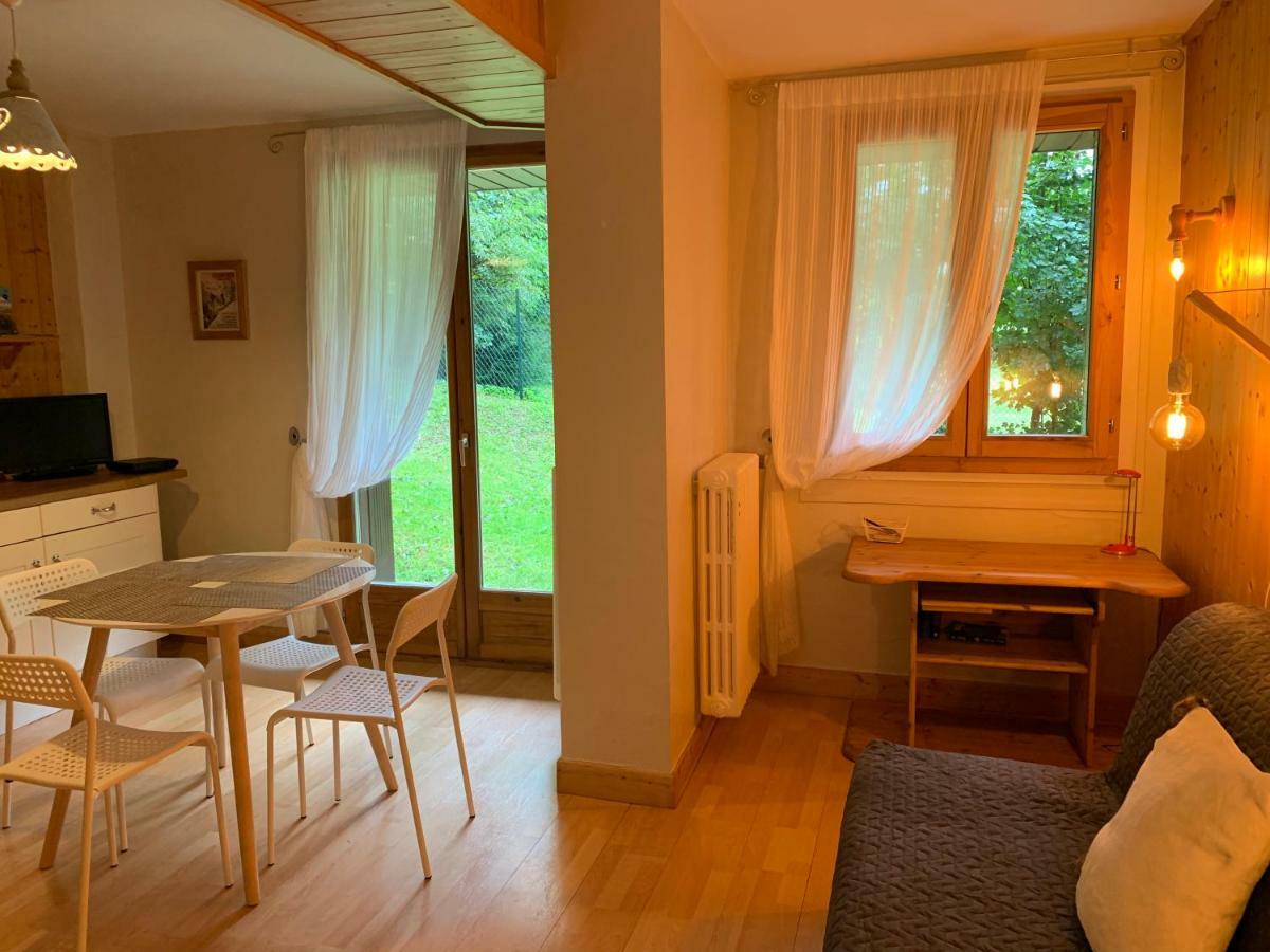 Chamonix Studio Jardin Buitenkant foto